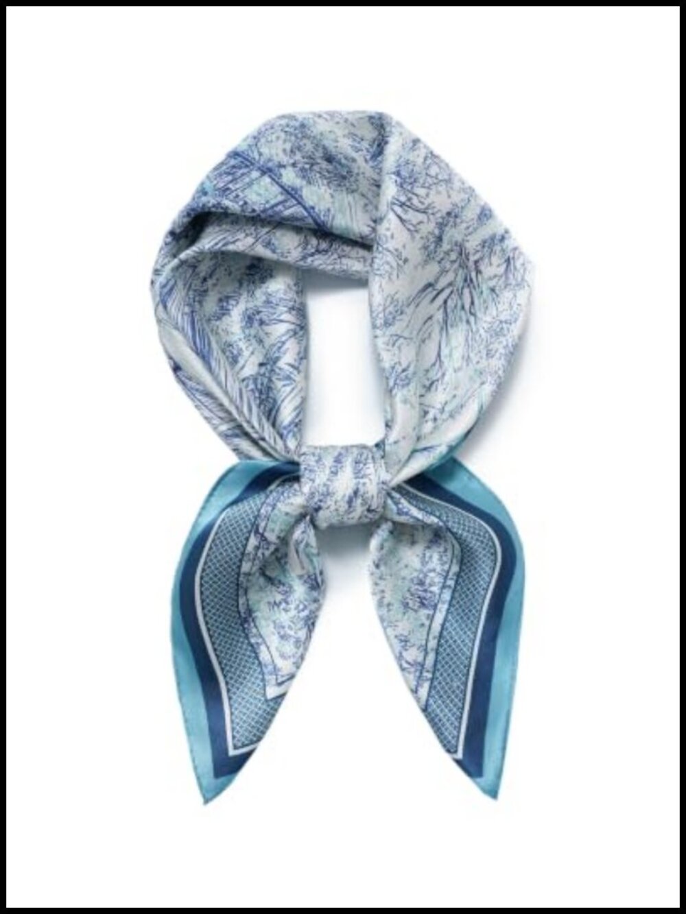 100% Mulberry Silk Square Scarf 26in Lightweight Women Neck Scarf Hair Wrap